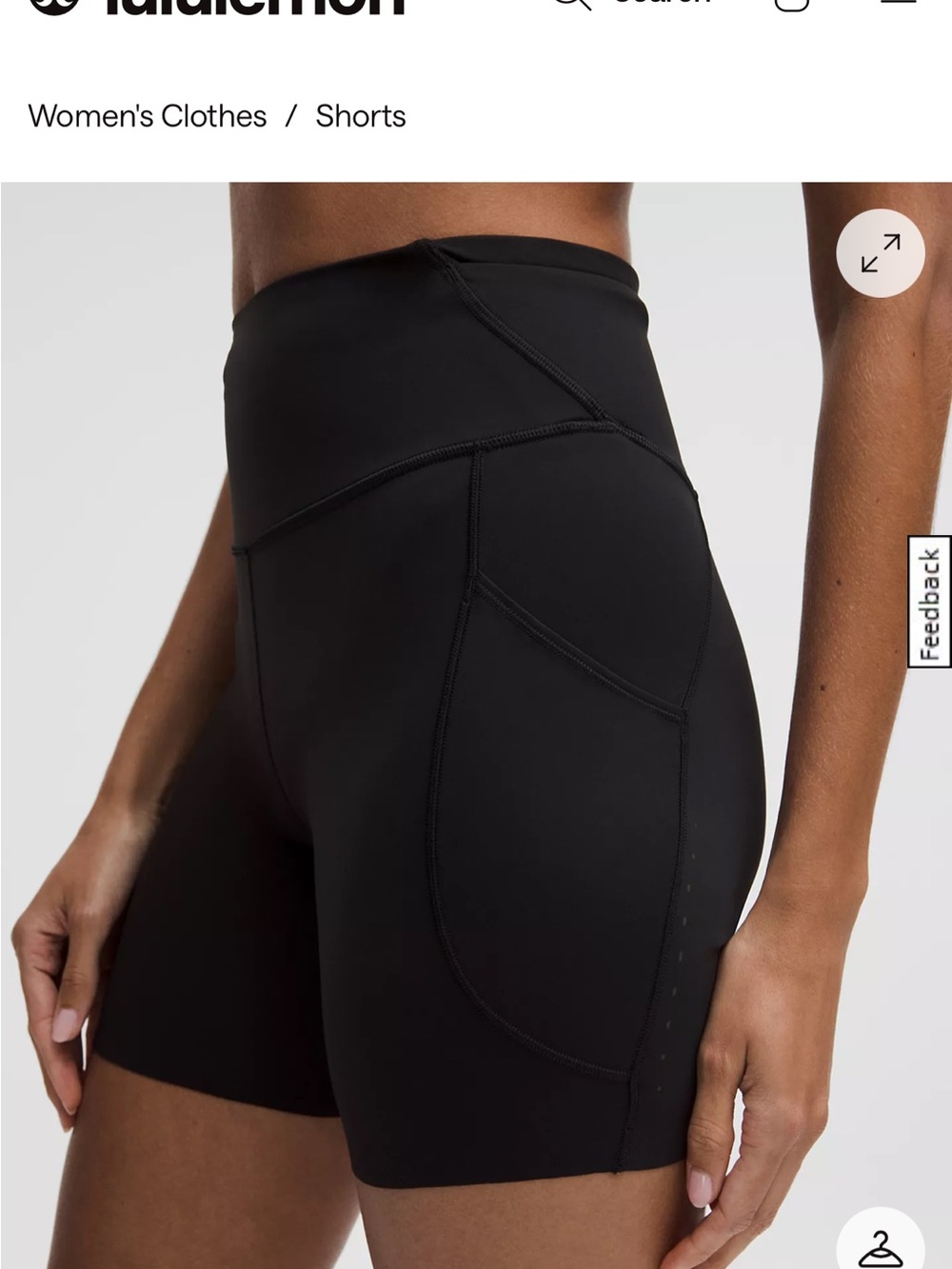 Fast and Free High-Rise Short 6" 5 Pocket